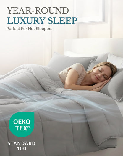 Down-Alternative Comforter cp-gallery: color=Silver