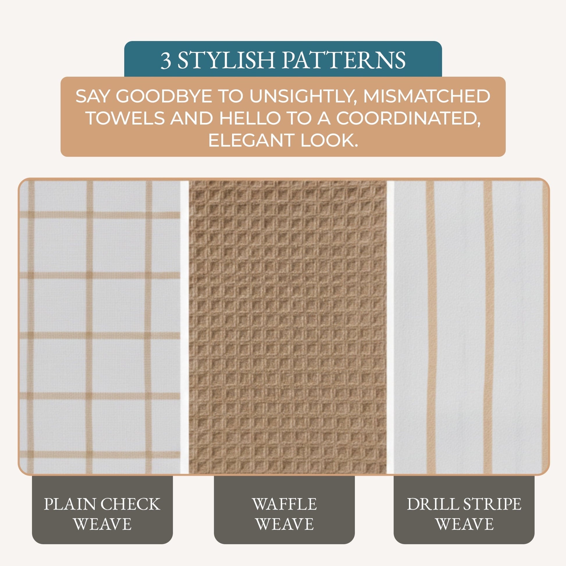 Multi-Weave Kitchen Towel Set