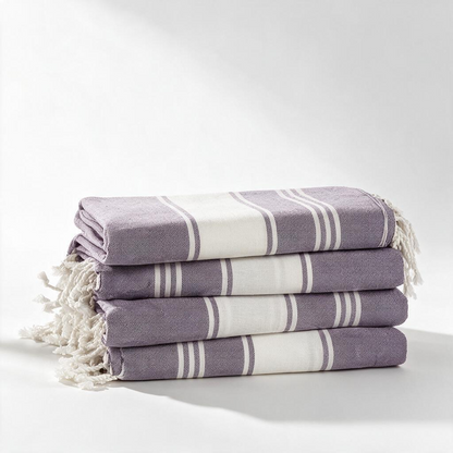 Turkish Beach Towel, Set of 4 - Day Break