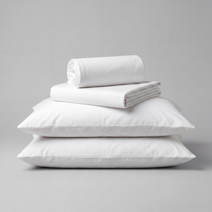 Organic Cotton Sheet Set - White