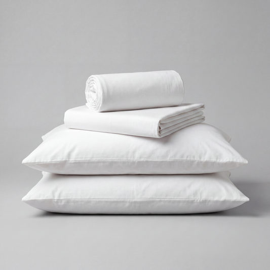 Organic Cotton Sheet Set - White