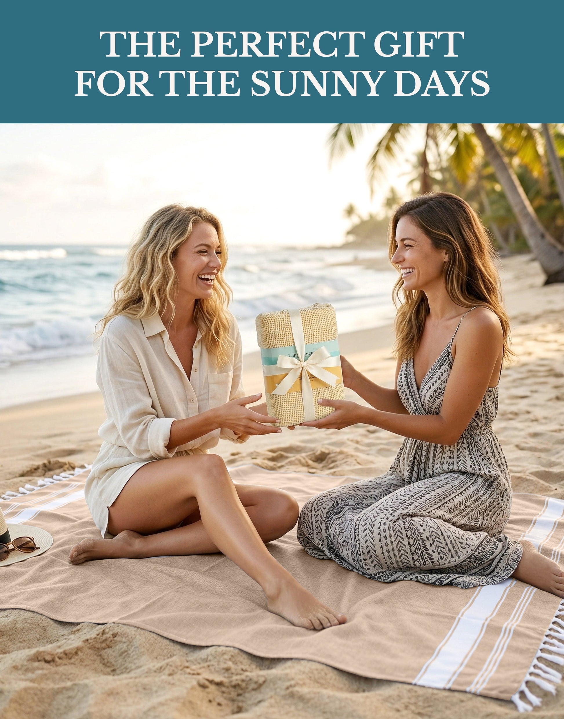 Cotton Hammam Beach Towels Multi-Pack