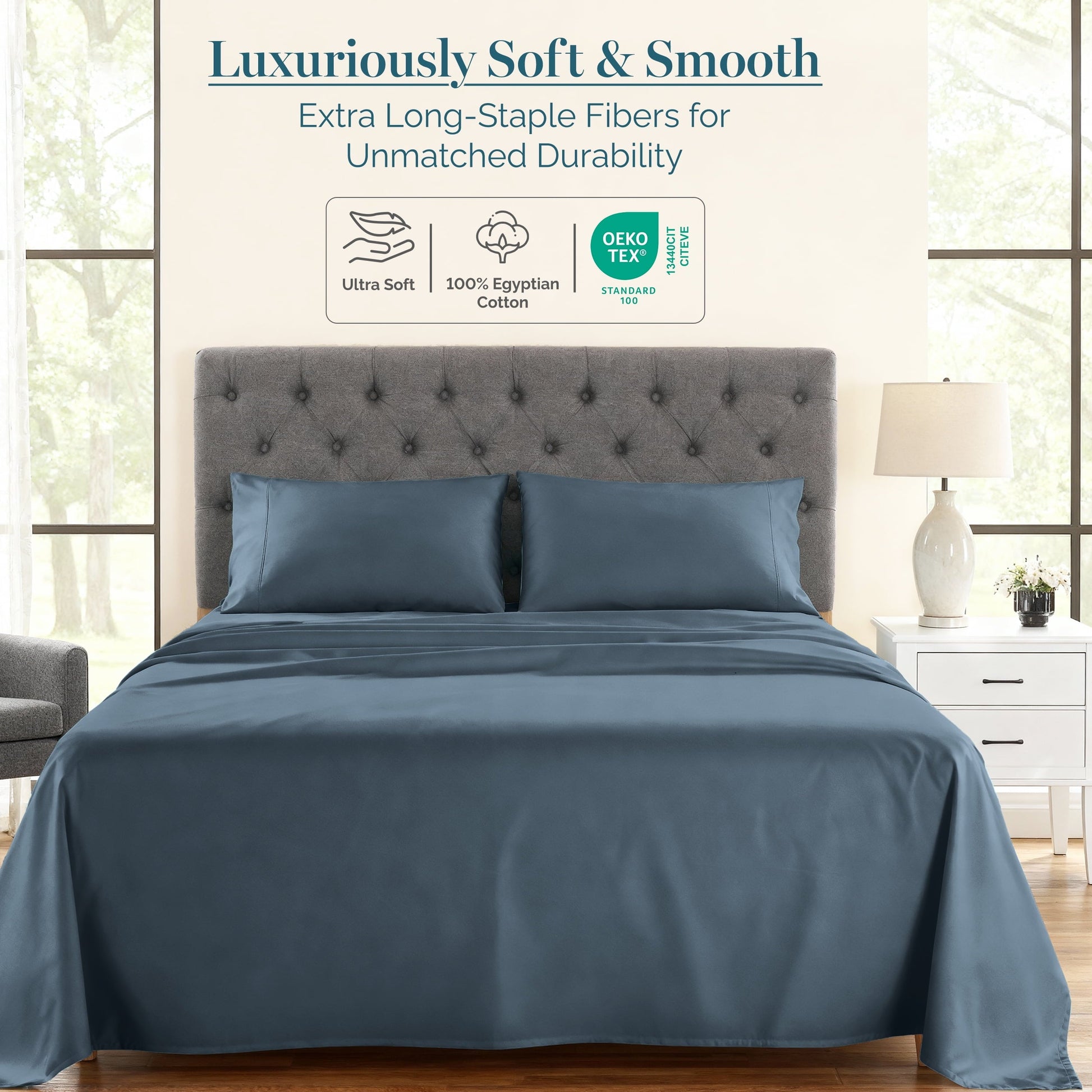 1000 Thread Count Egyptian Cotton Sheet Set