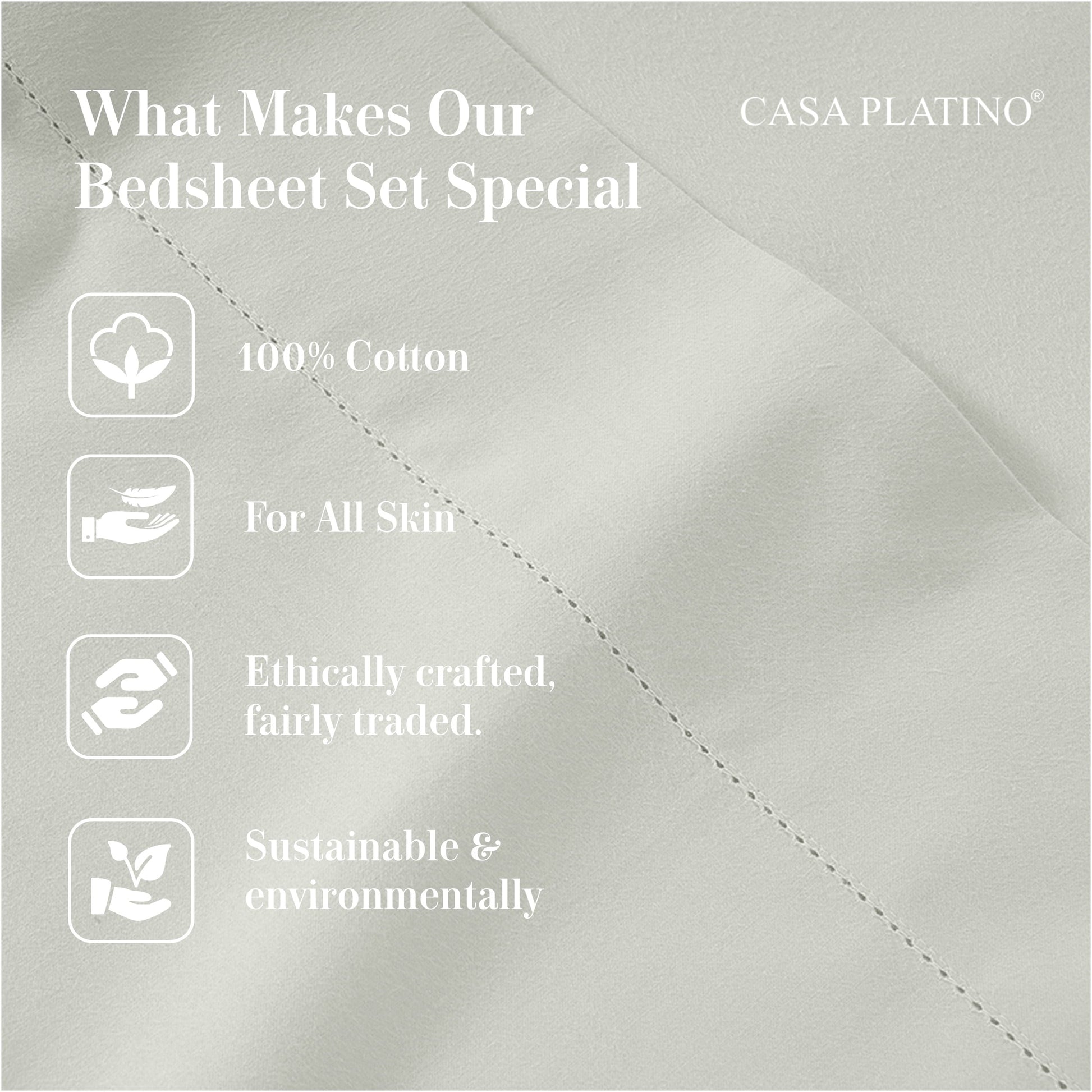 Percale Cotton Sheet Set