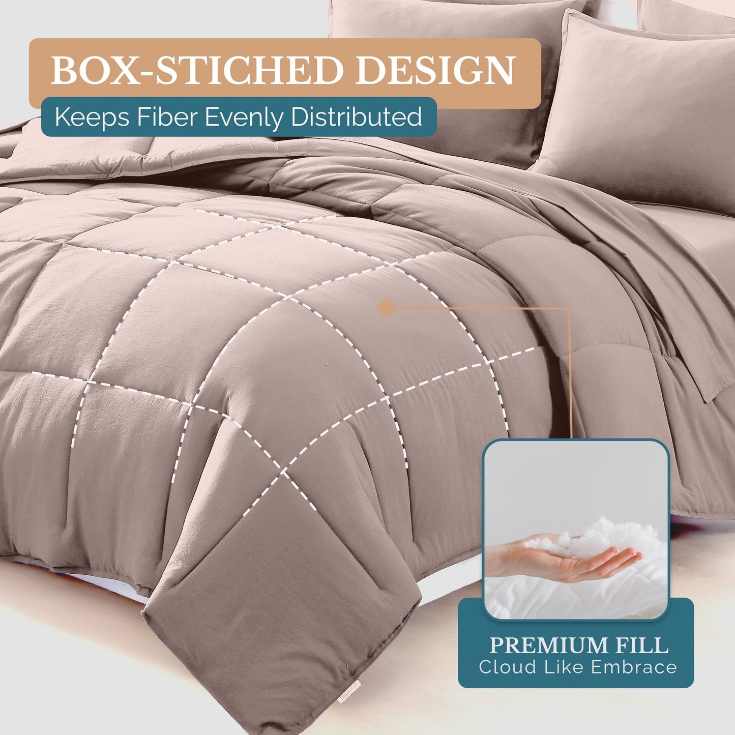 Bed in a Bag cp-gallery: color=Sepia Rose