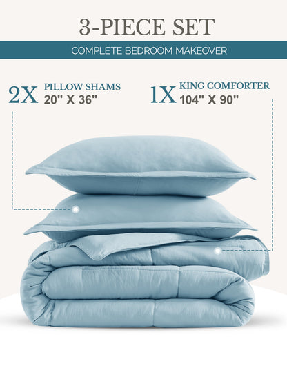 Down-Alternative Comforter cp-gallery: color=French Blue