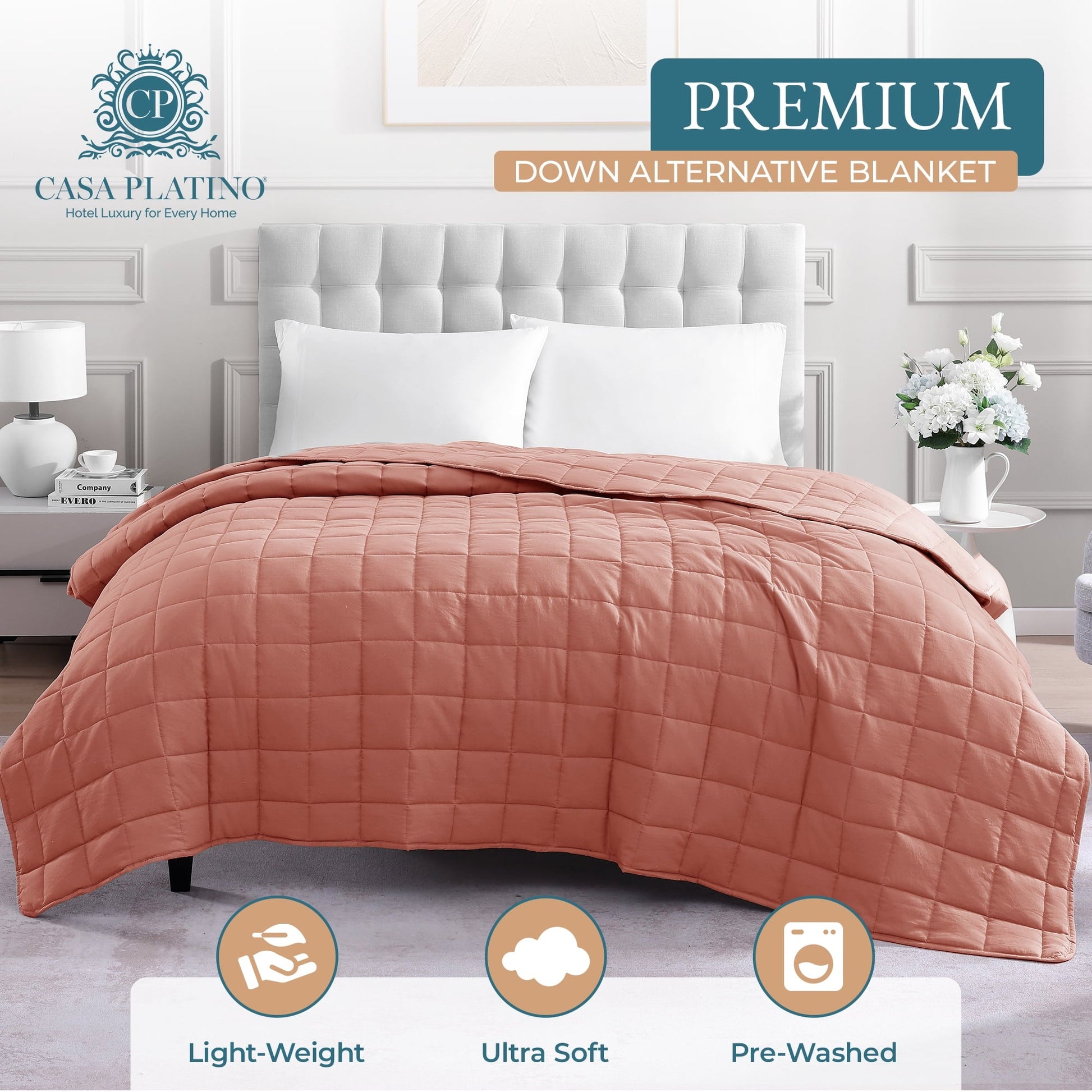 Quilted Bed Blanket