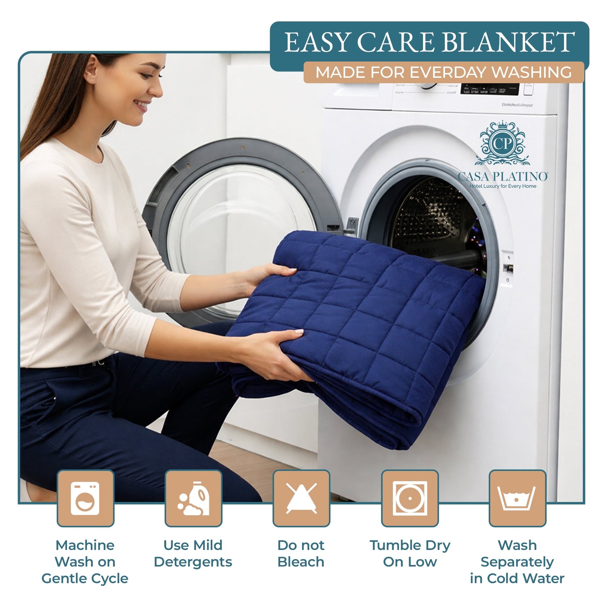 Quilted Bed Blanket