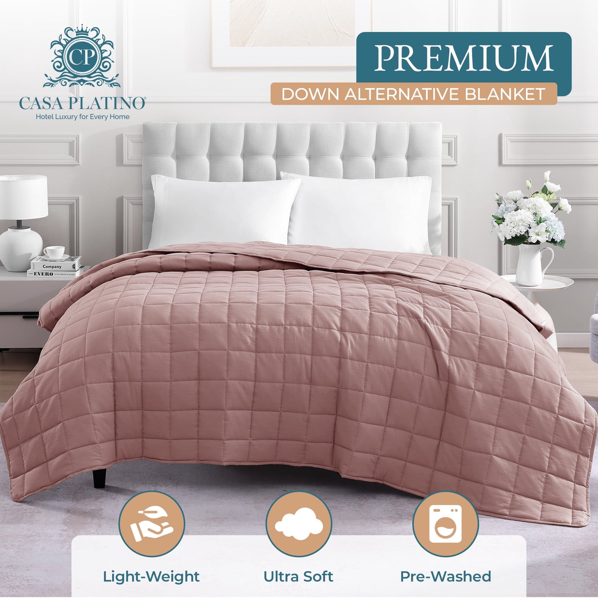 Quilted Bed Blanket
