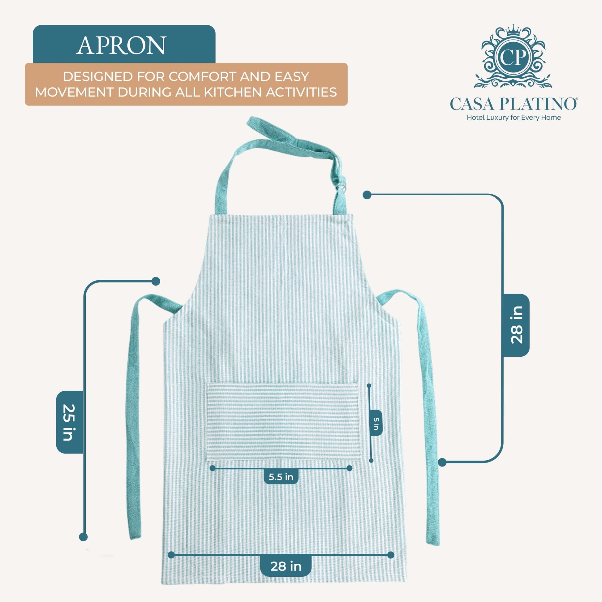 20-Piece Kitchen Towel Set Cotton Dish Towels