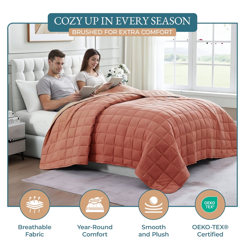 Quilted Bed Blanket