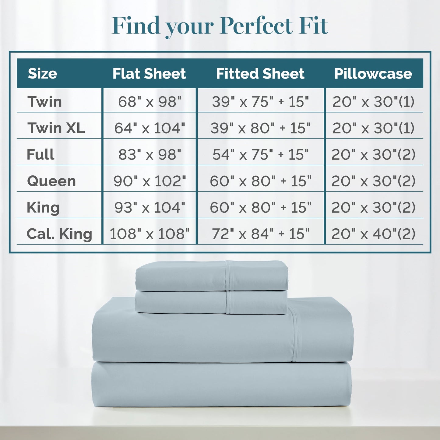 450 Thread Count Cotton Sheet Set cp-gallery: color=French Blue