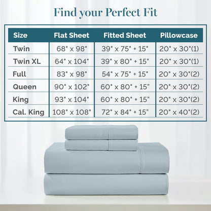 450 Thread Count Cotton Sheet Set cp-gallery: color=French Blue