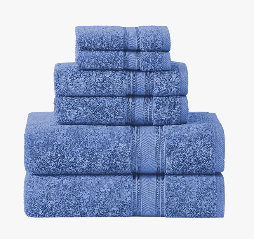 6 Piece Towel set-Allure