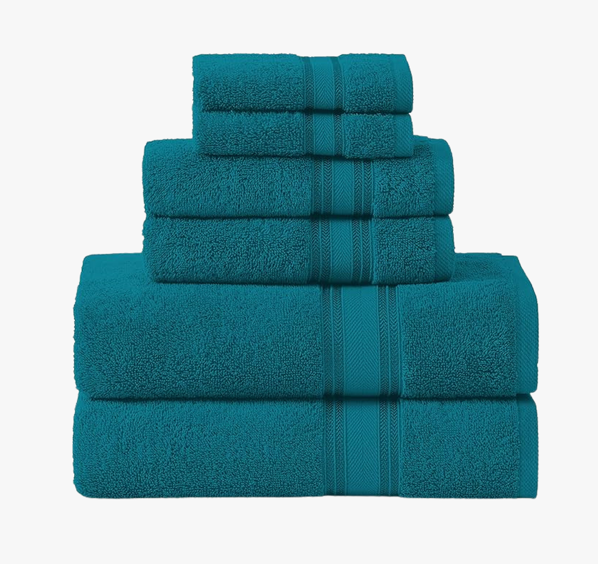 6 Piece Towel set- Seaport