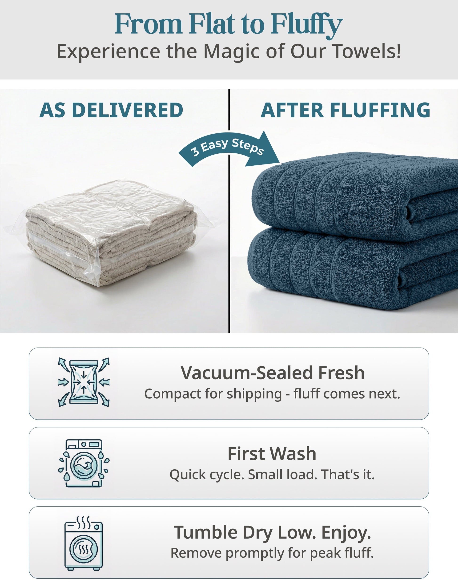 12-Piece Cotton Bath Towel Set