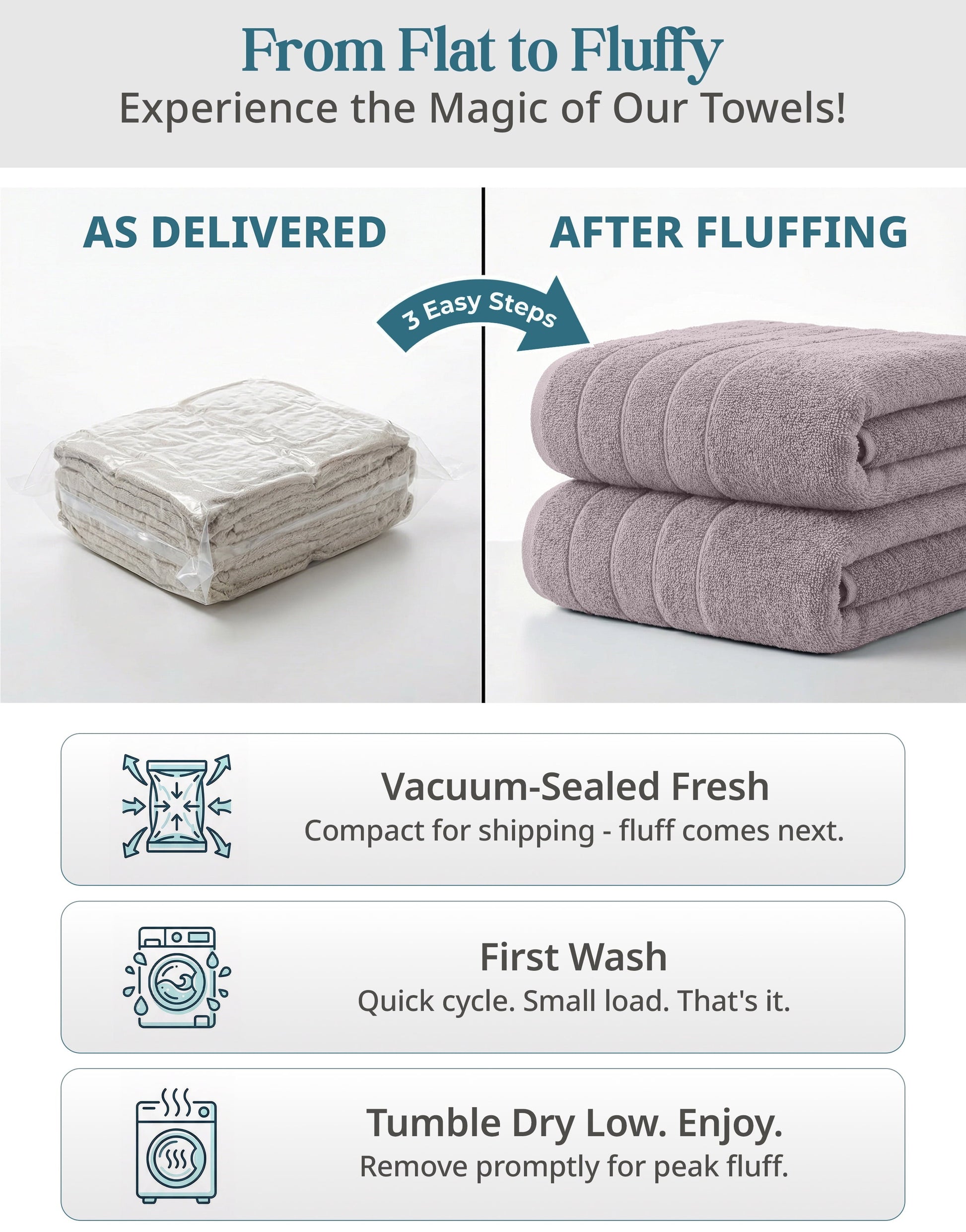 8-Piece Cotton Bath Towel Set