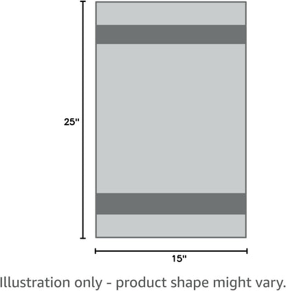 Herringbone Kitchen Towel Set cp-gallery: color=Grey Chambray; size=12 Piece Set