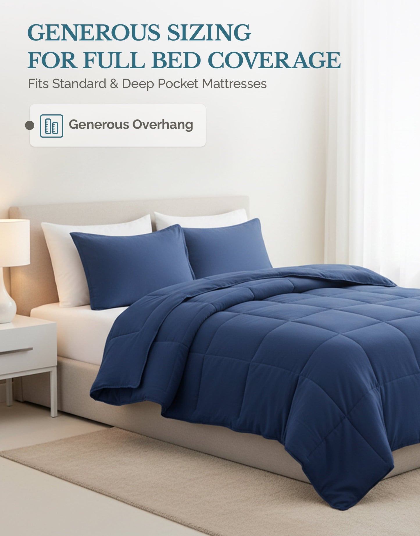 Down-Alternative Comforter cp-gallery: color=Navy