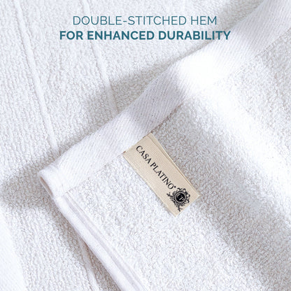 6-Piece Cotton Washcloths Set cp-gallery: color=White; size=6 Piece Set