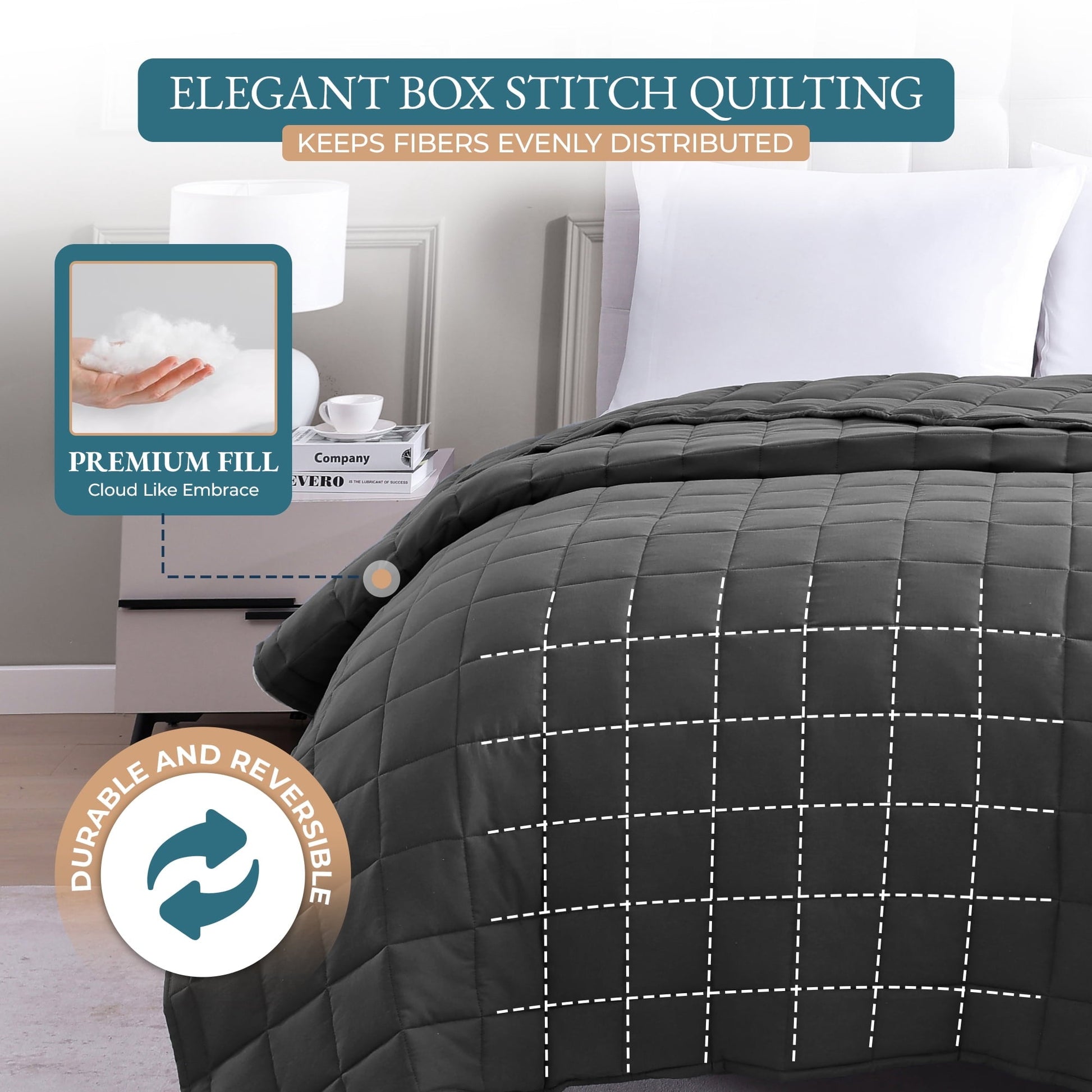 Quilted Bed Blanket