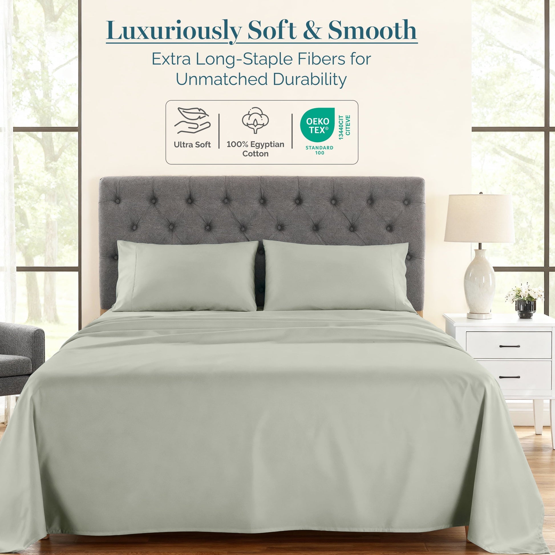 1000 Thread Count Egyptian Cotton Sheet Set