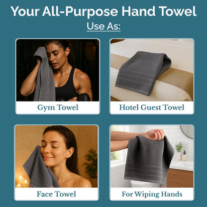 6-Piece Cotton Hand Towels Set cp-gallery: all=true