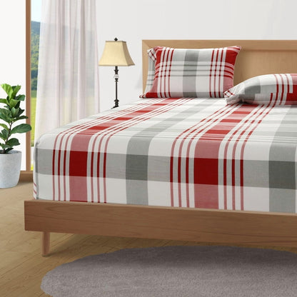 Flannel Sheet Set cp-gallery: color=Red Plaid