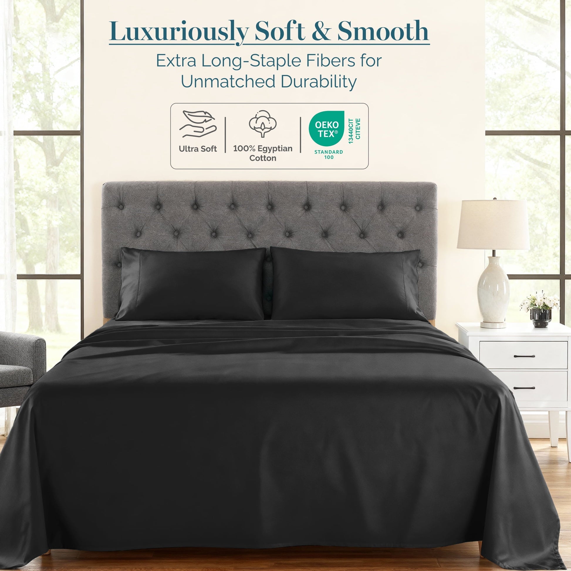 1000 Thread Count Egyptian Cotton Sheet Set