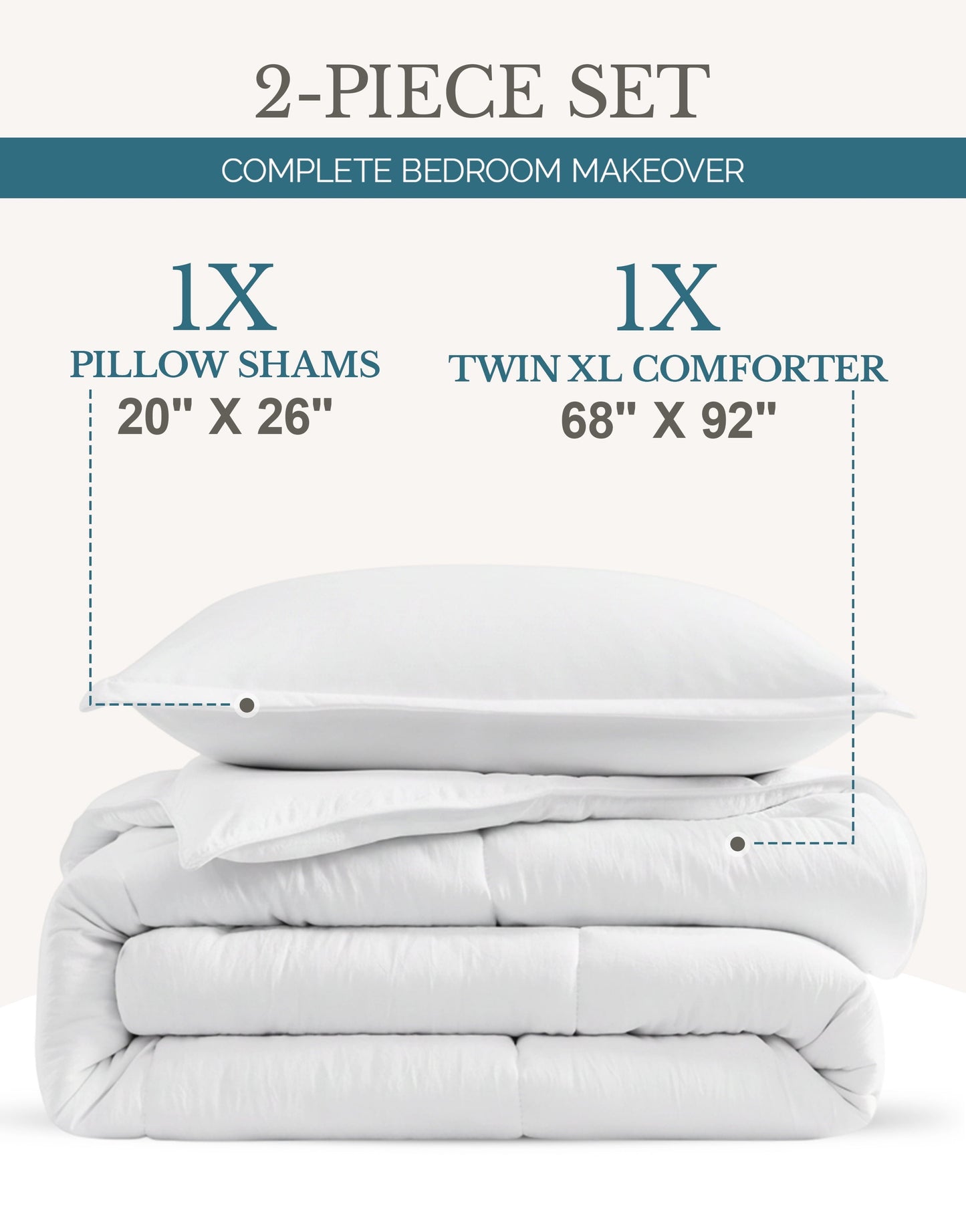 Down-Alternative Comforter cp-gallery: color=White; size=Twin-XL