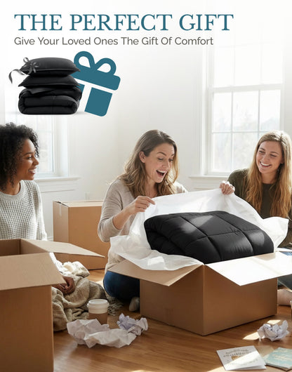 Down-Alternative Comforter cp-gallery: color=Black