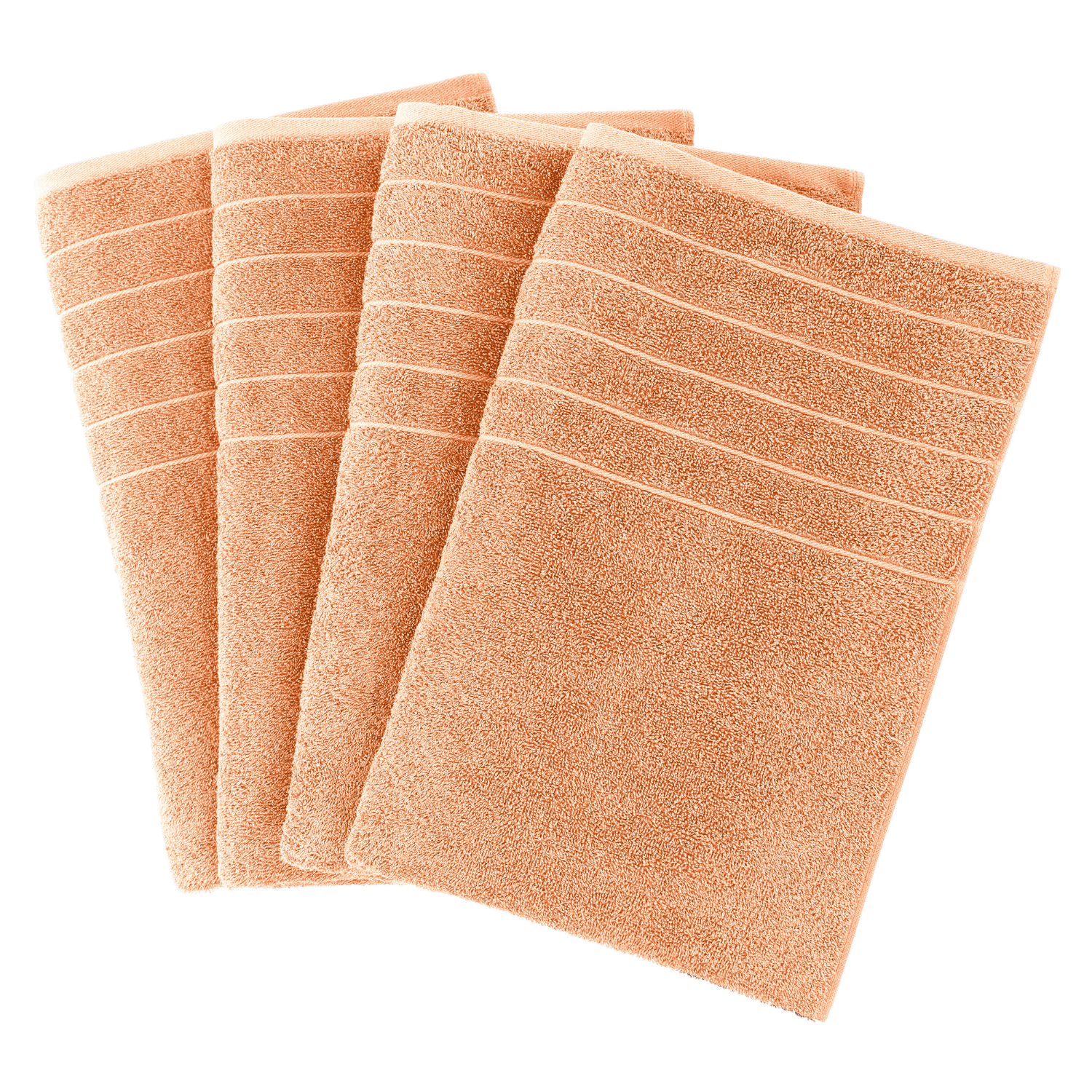 4-Piece Cotton Bath Towels Set
