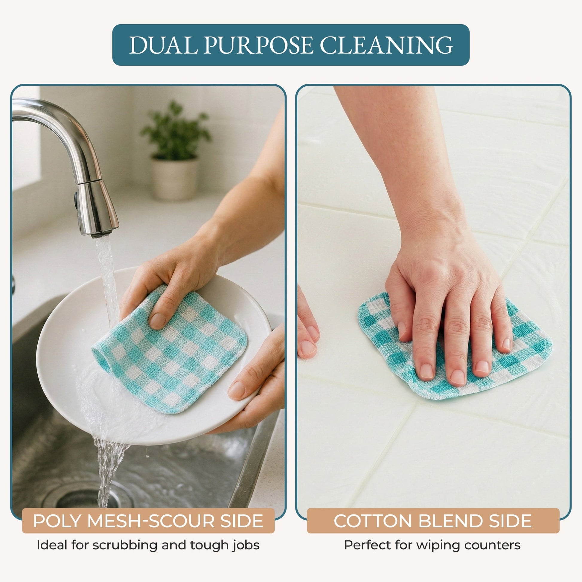 20-Piece Kitchen Towel Set Cotton Dish Towels