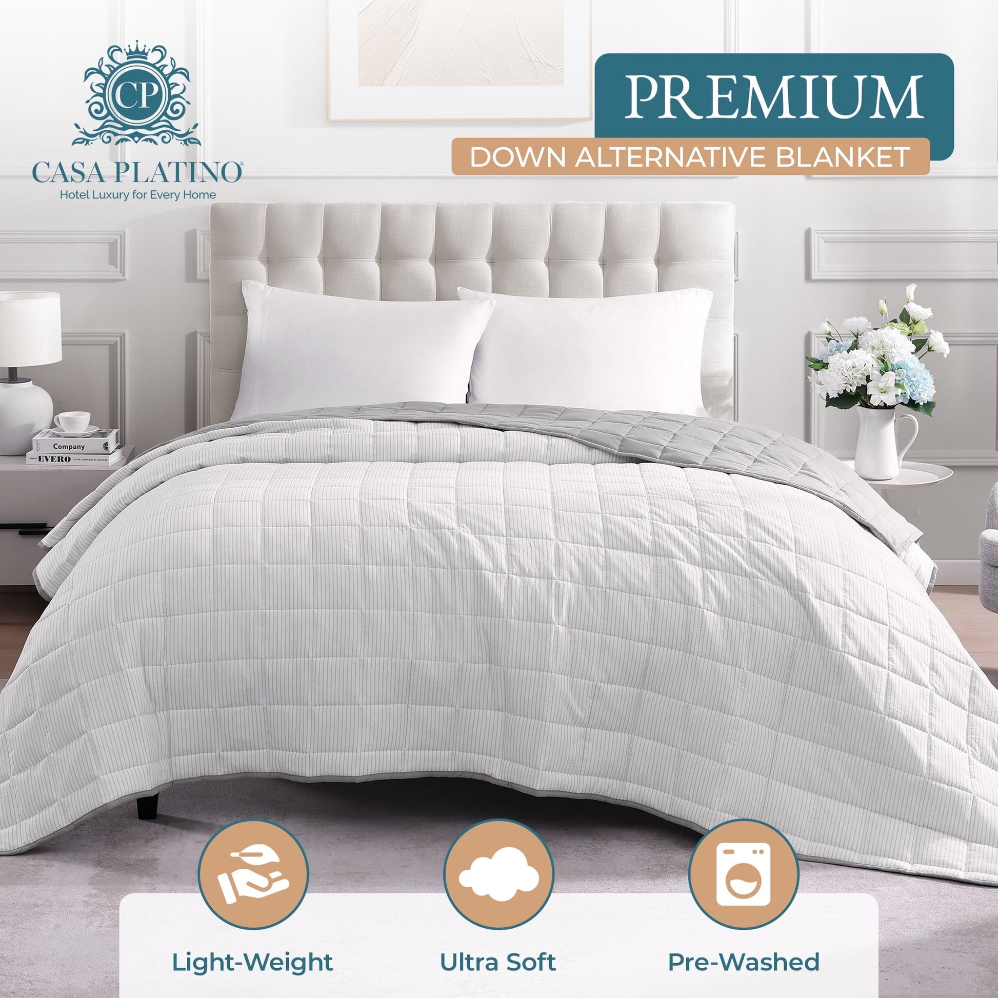 Quilted Bed Blanket