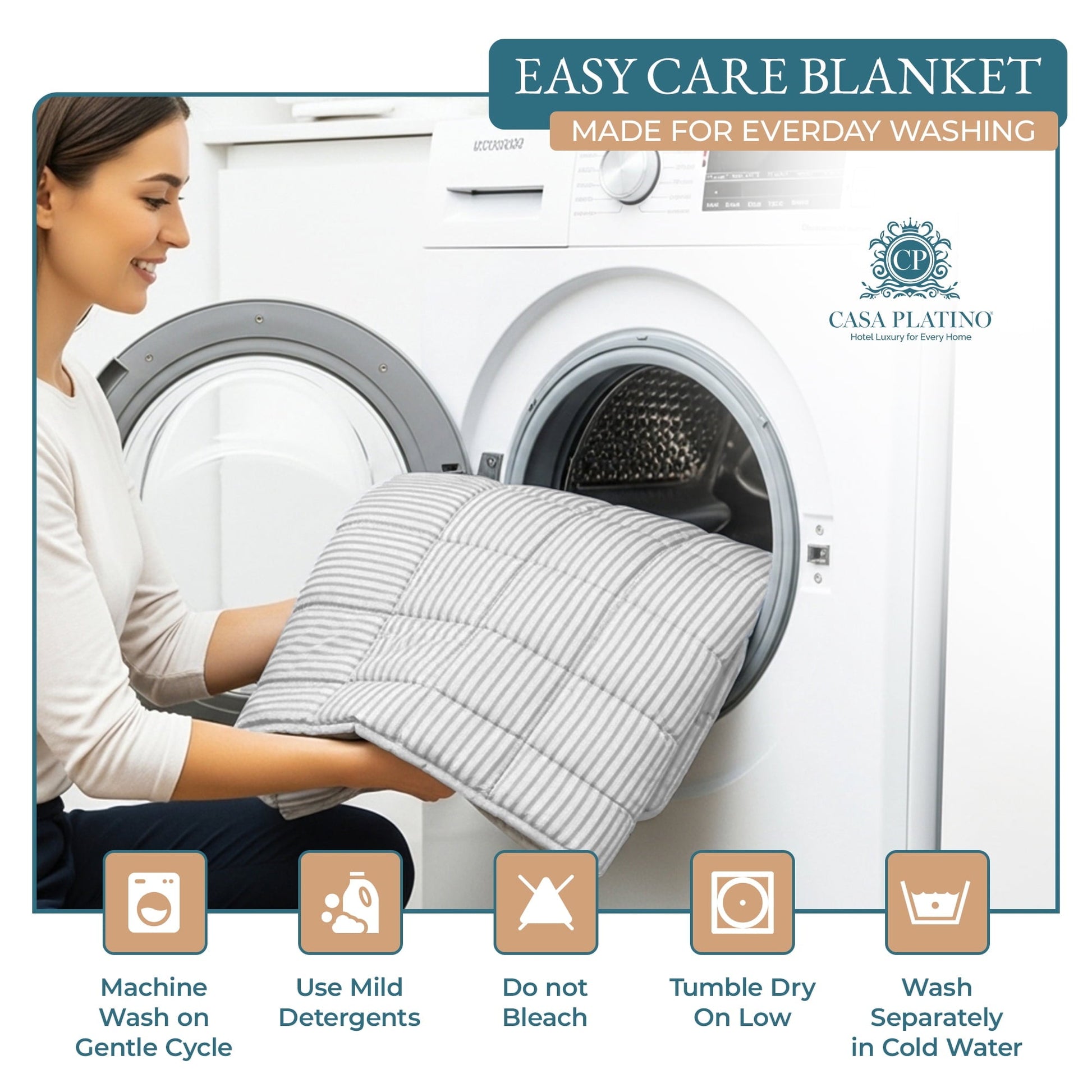 Quilted Bed Blanket