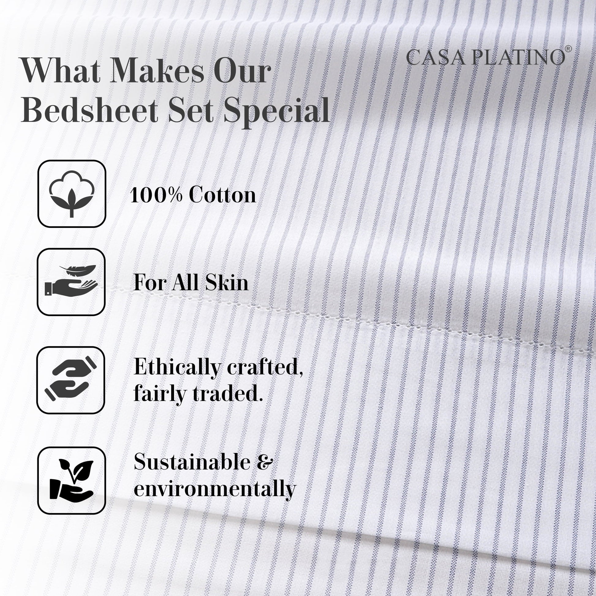 Percale Cotton Sheet Set