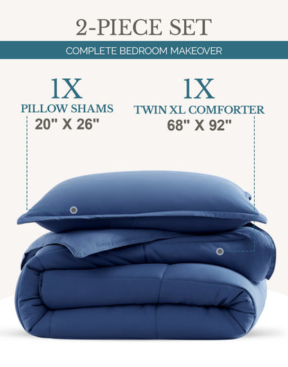 Down-Alternative Comforter cp-gallery: color=Navy