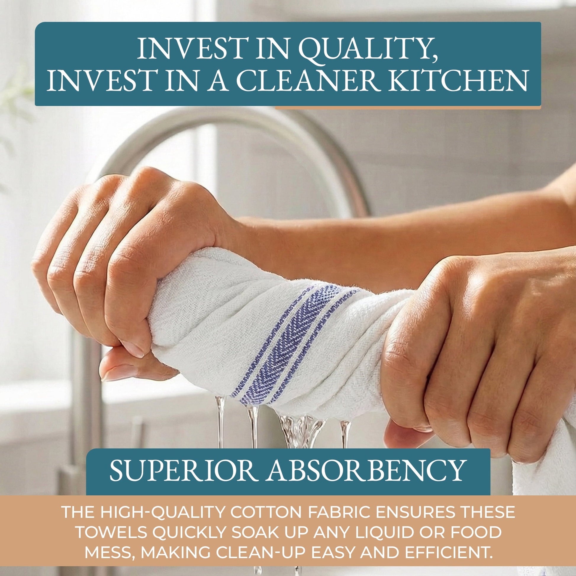 Herringbone Kitchen Towel Set