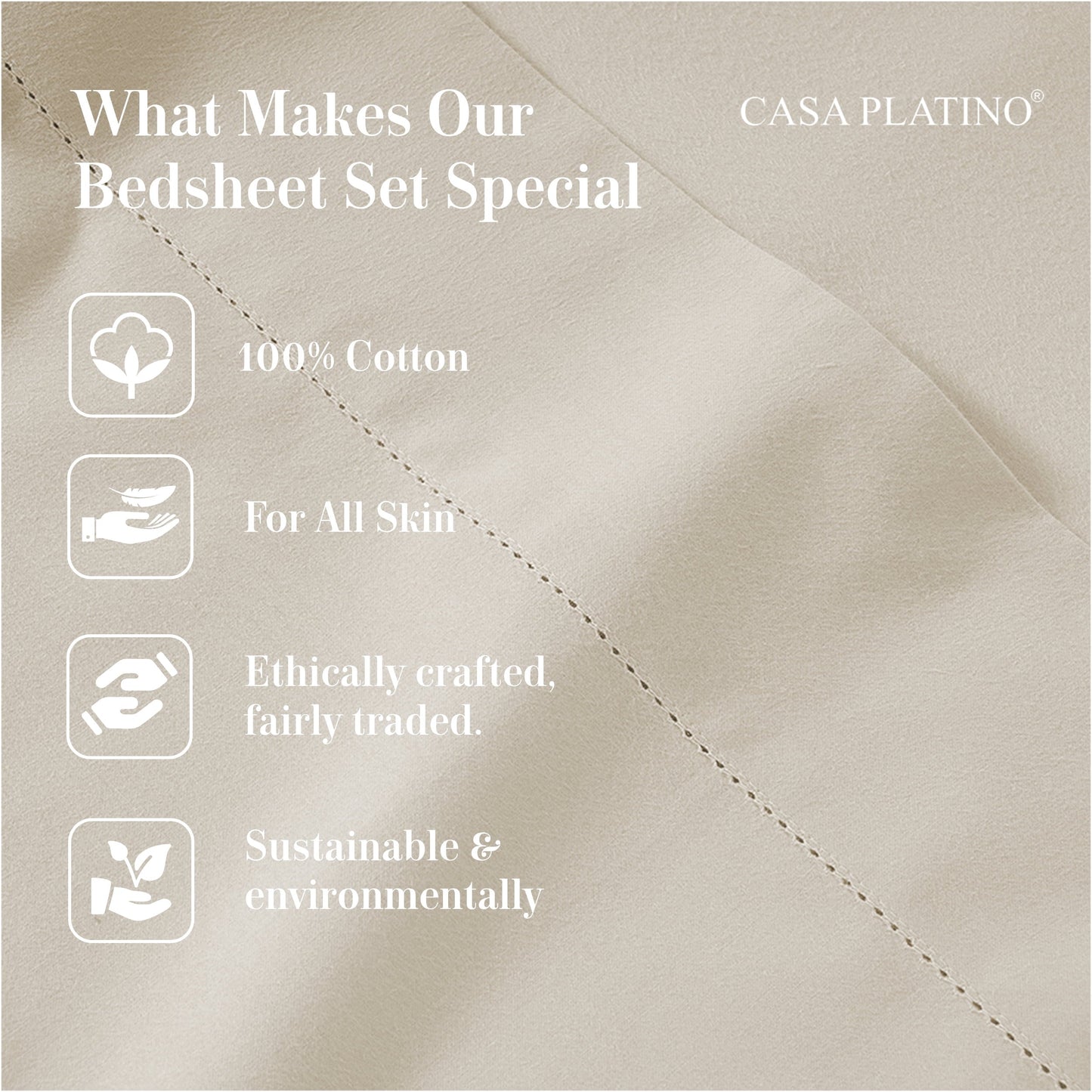 Percale Cotton Sheet Set cp-gallery: color=Glacier Grey