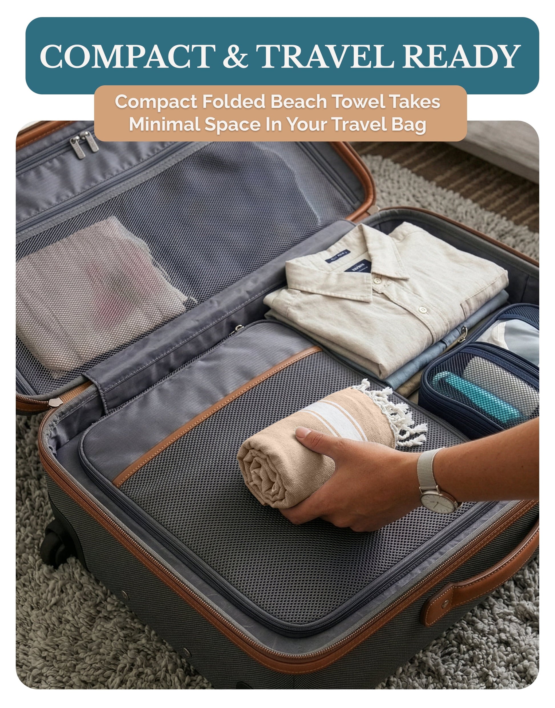 Cotton Hammam Beach Towels Multi-Pack