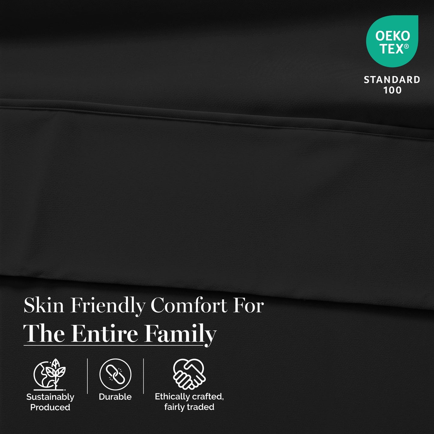 450 Thread Count Cotton Sheet Set cp-gallery: color=Black