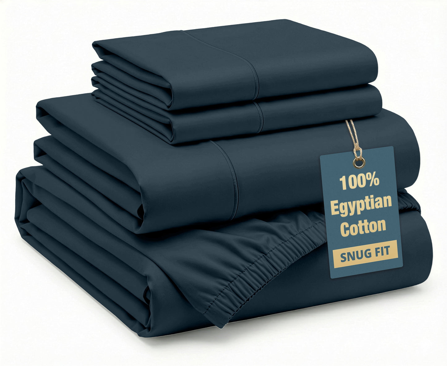 1000 Thread Count Egyptian Cotton Sheet Set cp-gallery: color=Estate Blue; size=Full