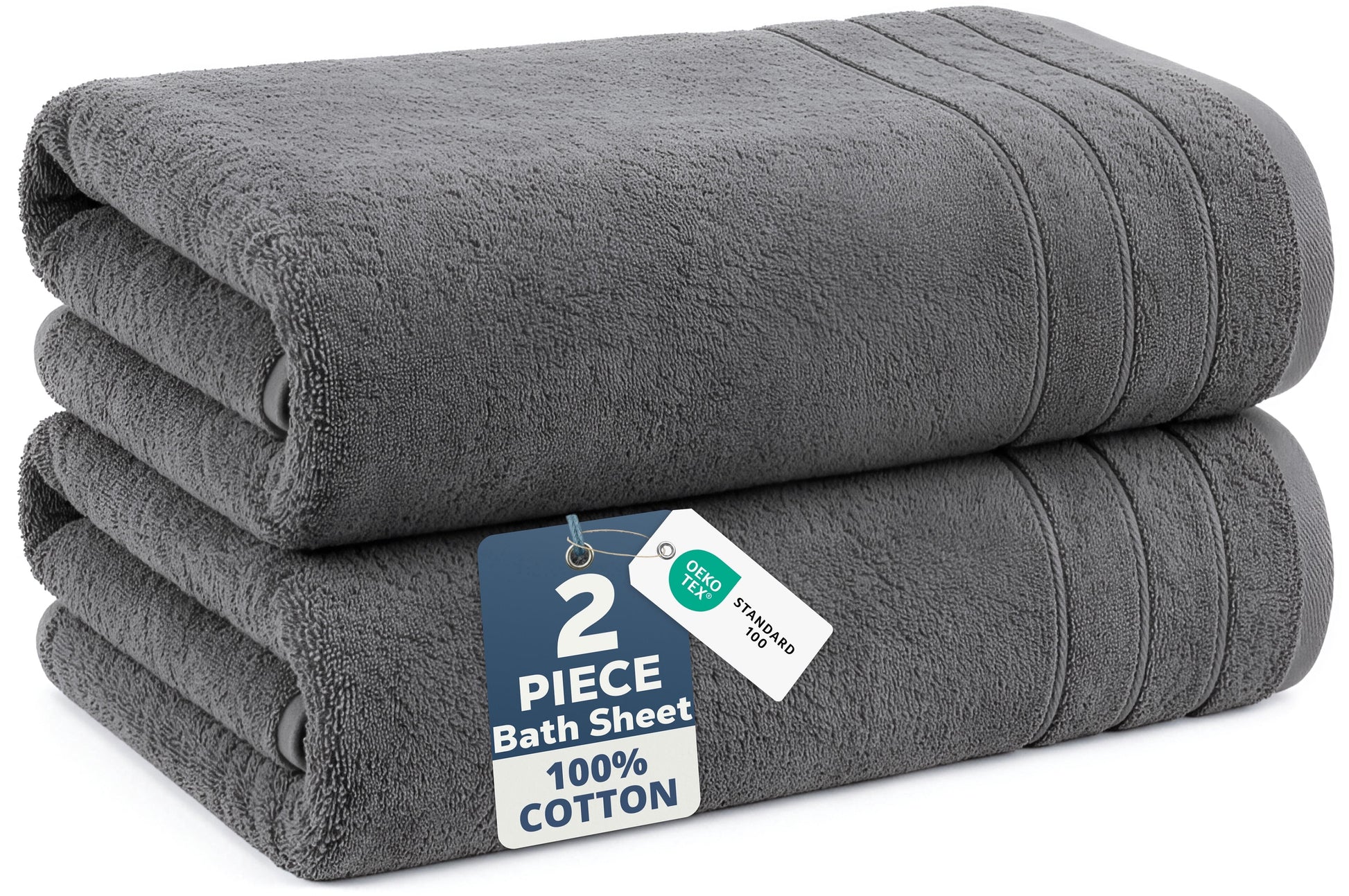 2-Piece Oversized Bath Sheets Set