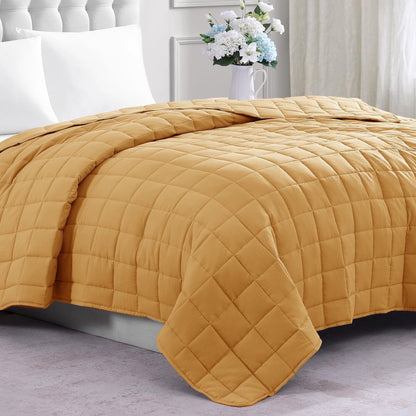 Quilted Bed Blanket cp-gallery: color=Cocoon; size=Twin