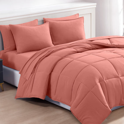 Bed in a Bag cp-gallery: color=Rose Dawn; size=Queen
