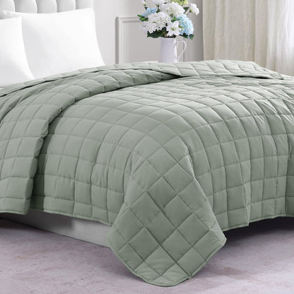 Quilted Bed Blanket cp-gallery: color=Mineral; size=Twin-XL