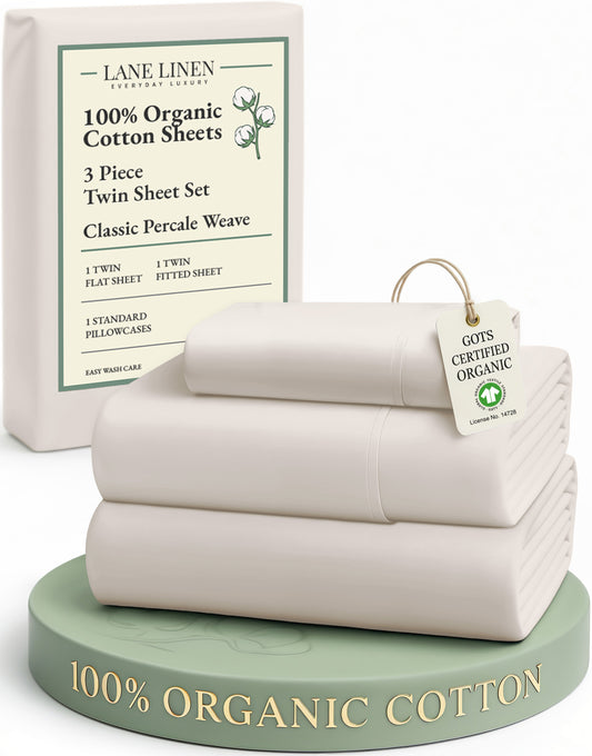 100% Organic Cotton-Glacier-Grey