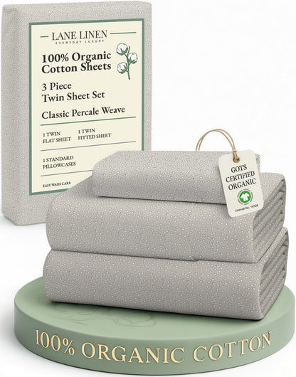 100% Organic Cotton-Snowdrop