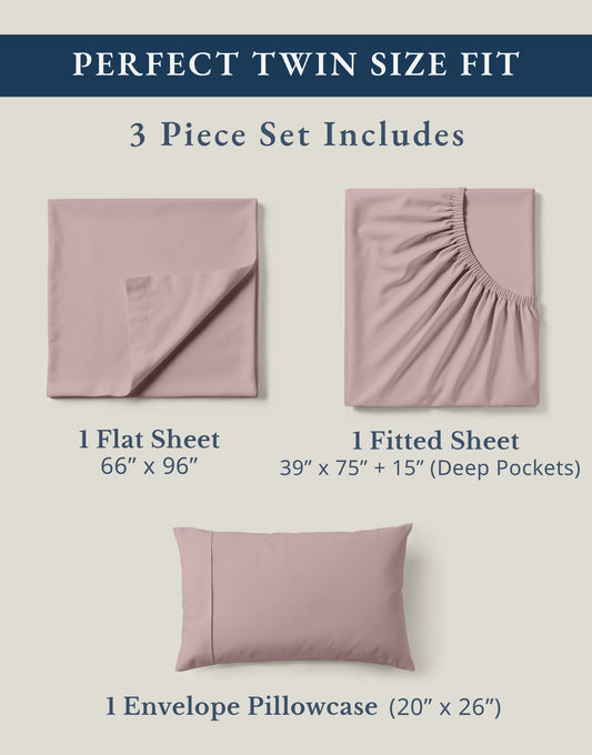 100% Organic Cotton-Lilac