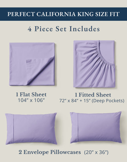 100% Organic Cotton-Orchid-Petal